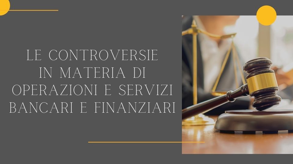 Arbitrato Bancario Finanziario