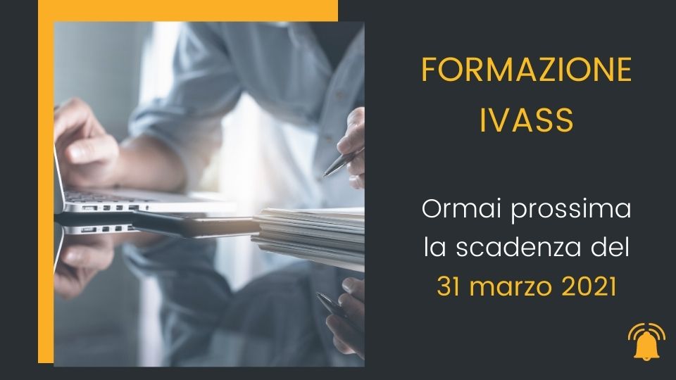 Formazione obbligatoria Ivass